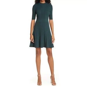 Ted Baker Olivinn Mix Stitch Dress Size 1